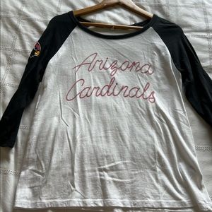 Arizona cardinals baseball tee